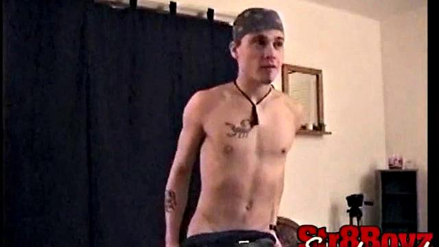 Straight TJ Jacks Off