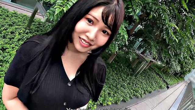 Aina Nanjyo is a model with huge breasts to play with