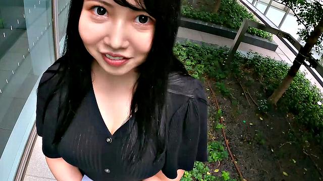 Aina Nanjyo is a model with huge breasts to play with