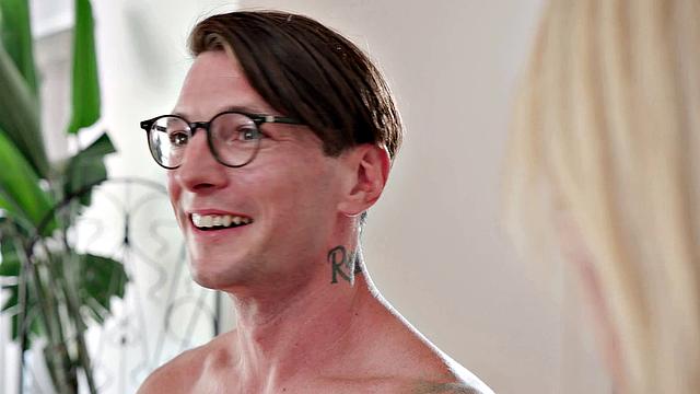 MommyBlowsBest - Blonde Milf Gets Titty Fucked By Poolboy And Receives Footjob