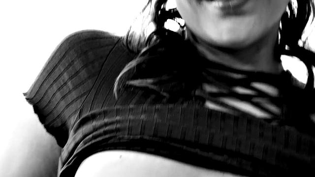 Big-titted hairy bae in stockings gets pussy rammed