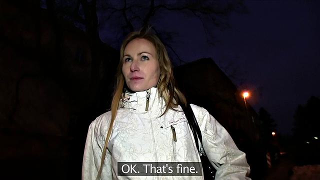 A Blonde Gets Her Pussy Stuffed With Cock