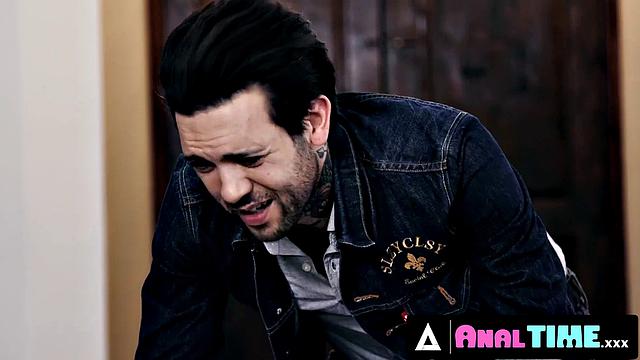 ANAL TIME.XXX - Holly Hendrix As Wednesday Takes Big Cock For Hardcore Anal