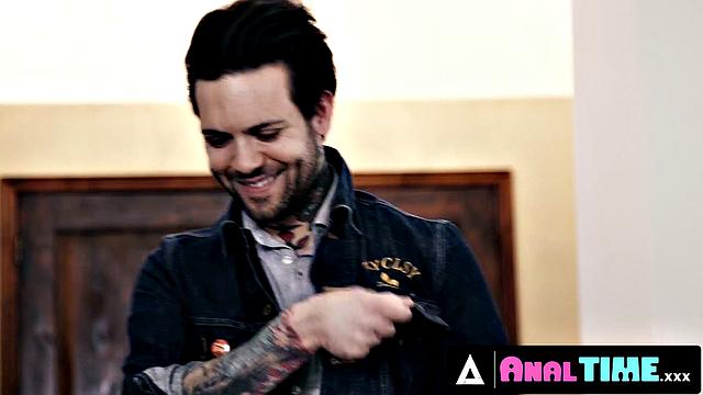 ANAL TIME.XXX - Holly Hendrix As Wednesday Takes Big Cock For Hardcore Anal