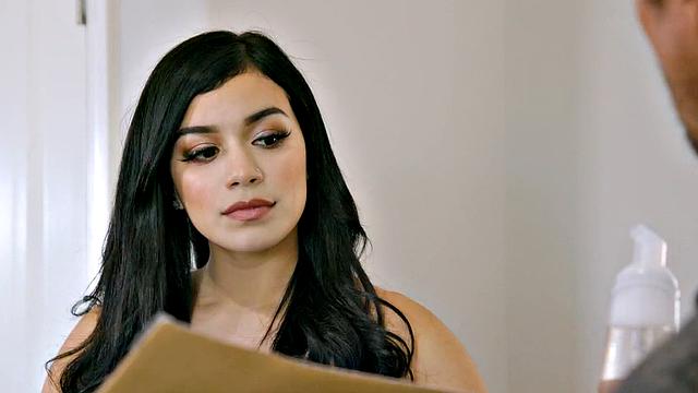 NURU MASSAGE - Naughty Teen Savannah Sixx Gives Stepdad His First NURU Massage