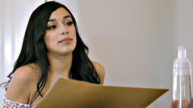 NURU MASSAGE - Naughty Teen Savannah Sixx Gives Stepdad His First NURU Massage