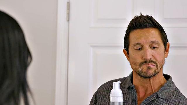 NURU MASSAGE - Naughty Teen Savannah Sixx Gives Stepdad His First NURU Massage