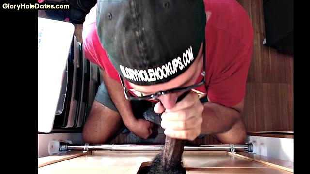 IR gloryhole DILF gets nailed in greedy asshole