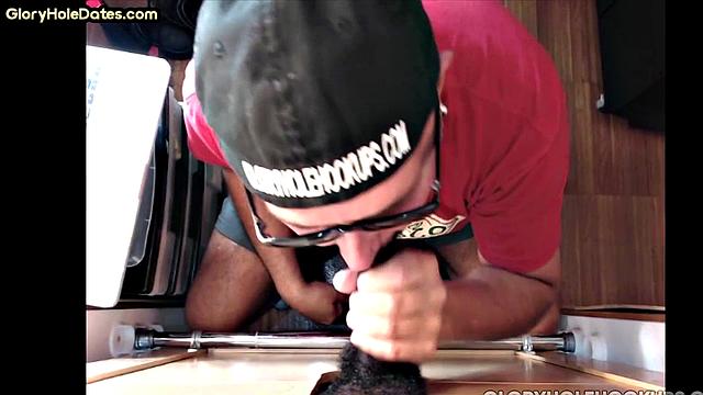 IR gloryhole DILF gets nailed in greedy asshole