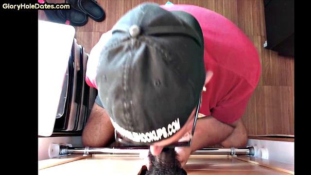 IR gloryhole DILF gets nailed in greedy asshole