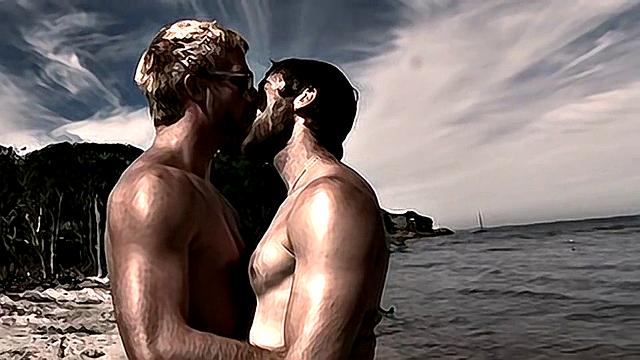 Ass Slamming At The Beach - Christopher Daniels & Colby Keller