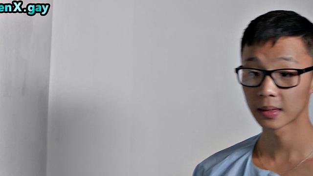 Inked doctor fucks Asian patient after fingering