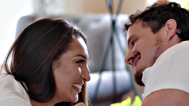 Sensual couple rendezvous