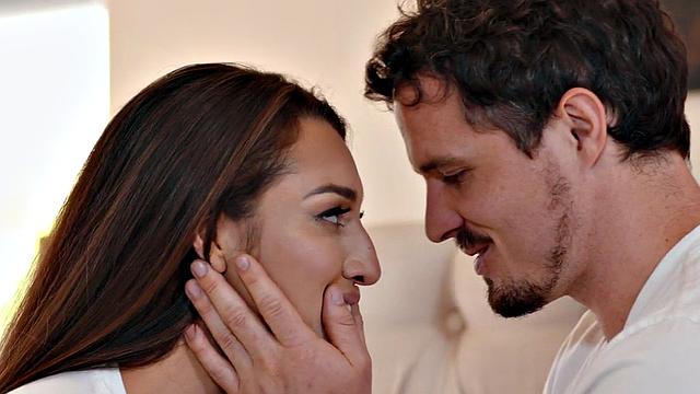 Sensual couple rendezvous