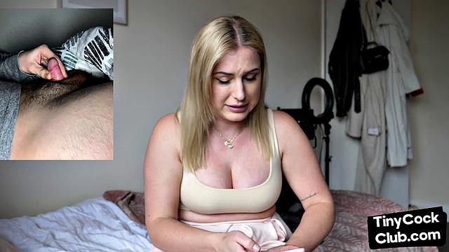 SPH amateur babe talks humiliative about small dongs