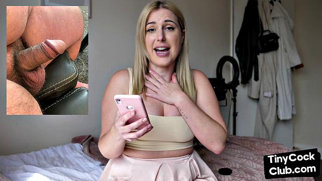 SPH amateur babe talks humiliative about small dongs
