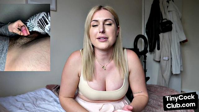 SPH amateur babe talks humiliative about small dongs