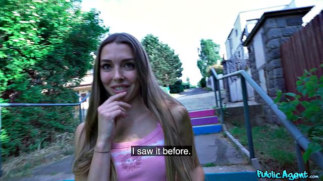 Spanish Babe's Creampie