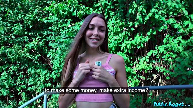 Spanish Babe's Creampie