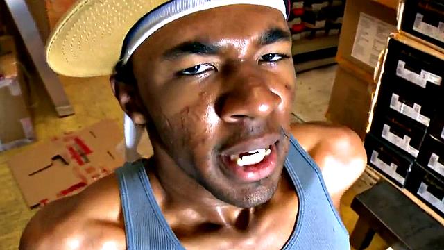 Picked up Black bottom gets fucked by white for money