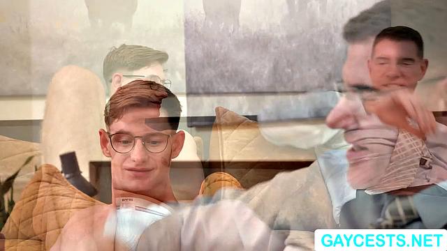 Stepdad gives attention to horny stepson