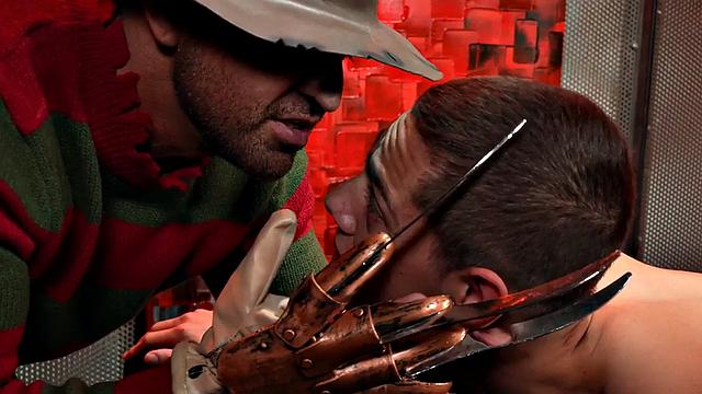 BDSM mesmerized twink toyed by doctor after seance