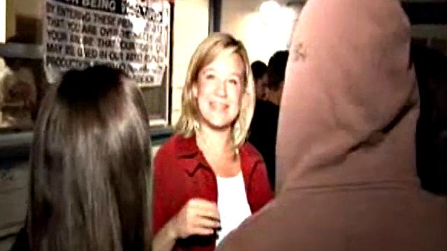 Reverse cowgirl rides hard dick