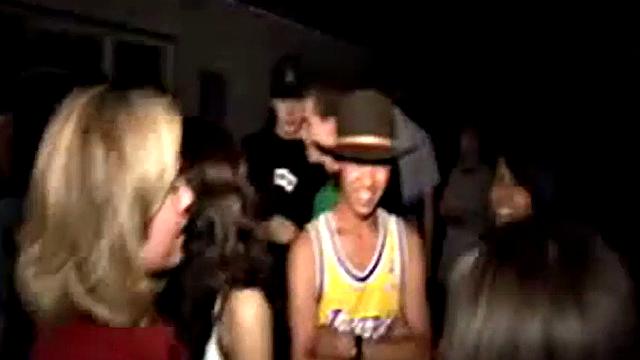 Reverse cowgirl rides hard dick