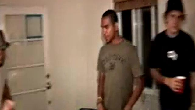 Reverse cowgirl rides hard dick