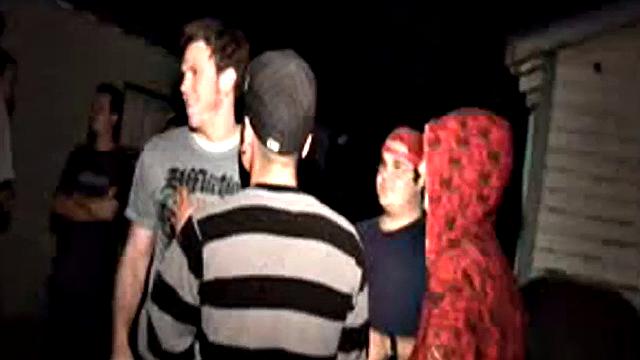 Reverse cowgirl rides hard dick