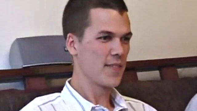 These young studs are watching a porn video on the sofa as they fondle their crotches. Luis and Matthew pull out their stiff dicks and start the party. They jerk each other off and soon Matthew goes down on Luis, giving him some serious head.