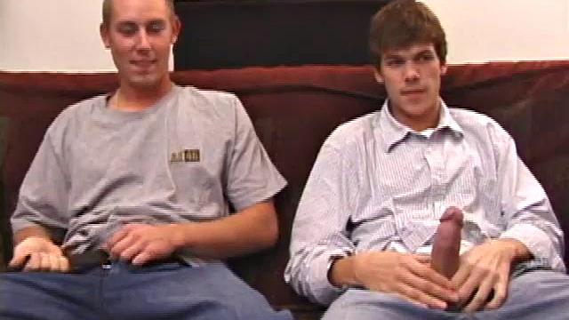 Matthew and Jay show off their cocksucking skills, no talking-just two guys who know what they're doing