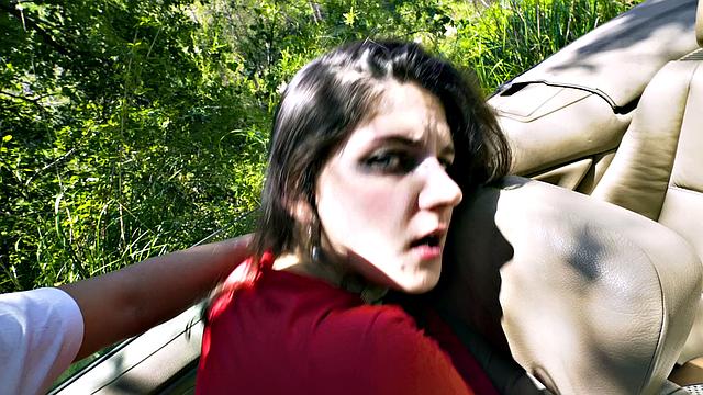 Amateur babe in t-shirt fucks hard from Bad Night to Great Day