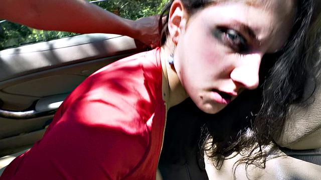 Amateur babe in t-shirt fucks hard from Bad Night to Great Day