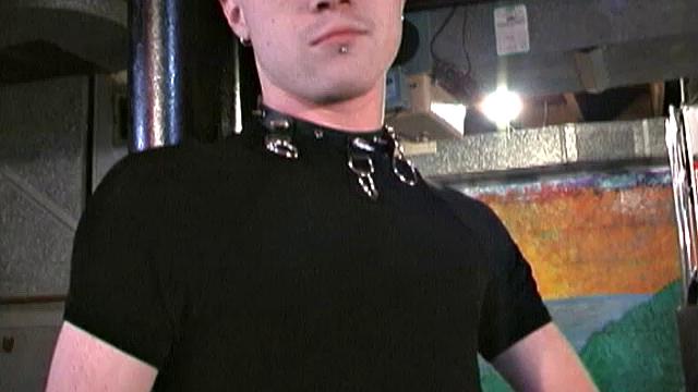 This red haired, green eyed rough looking 19 year old is very confident in himself, and what young guy wouldn't be if packing 9 inches between his legs.