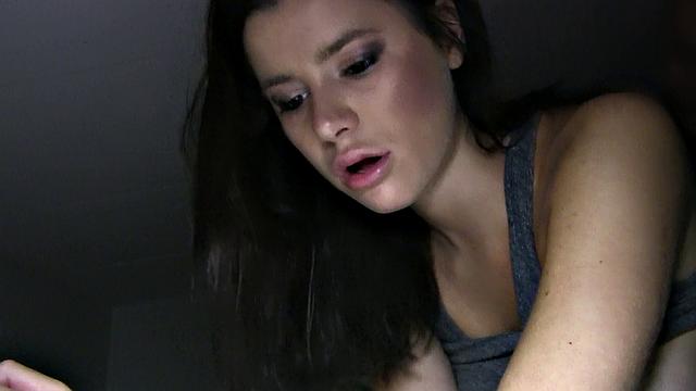 Bikini babe with a tattoo bends over for a rough fuck in European waters