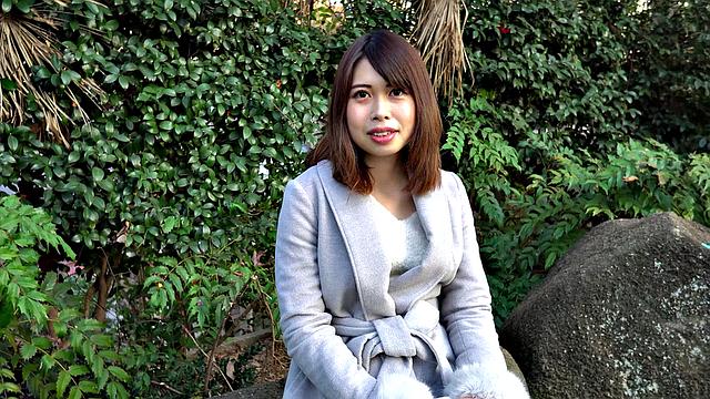 Risako Goto is new to adult videos and enjoys her first on-camera sex