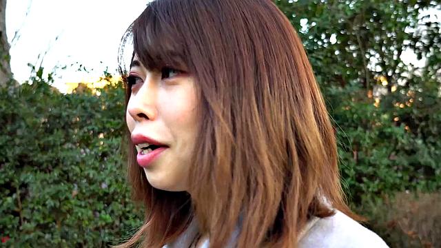 Risako Goto is new to adult videos and enjoys her first on-camera sex