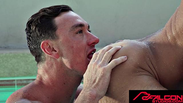 FalconStudios - Cade Maddox Barebacks Hot Jock By The Pool