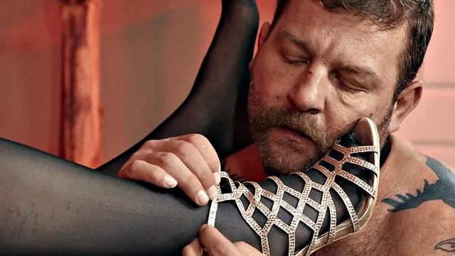 TS dominant small tits pornstar barebacked by sub in lingerie