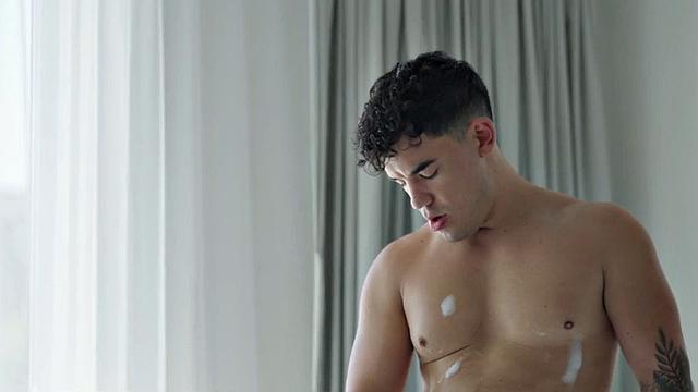 Handsome Amateur jocks fuck and masturbate