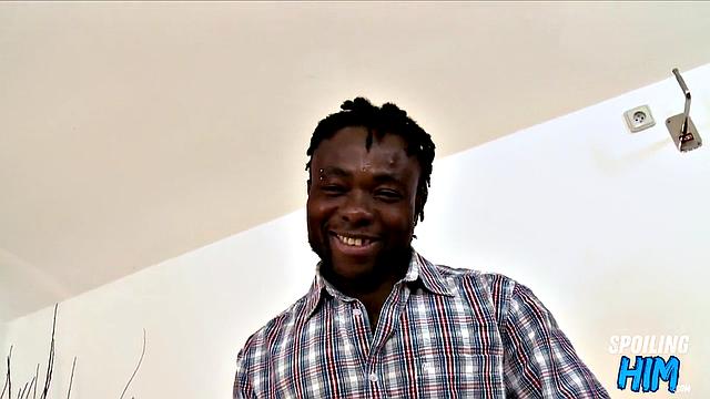 Muscular stud doggyfucked