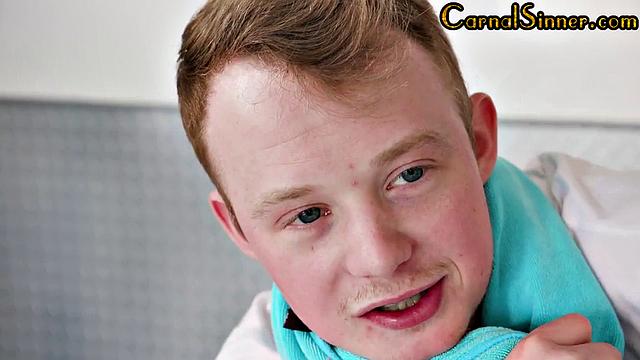 Naughty bouncing on studs dick