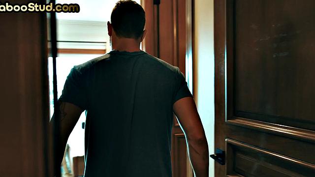 Weird stepbro barebacks skinny brother till cum in mouth