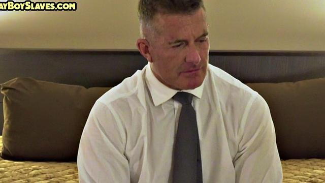 Tiny 21yo barebacked by rimjob-loving DILF