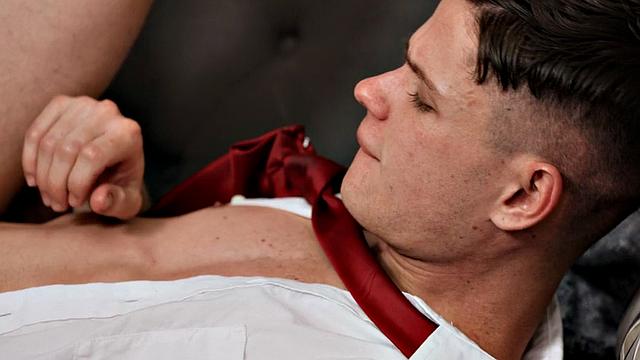 Straight gay enjoys fucking tight asshole in doggy style