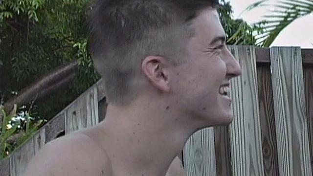 When 18 year old Eion Reilly finds 22 year old Gage Powers alone in the hot tub he decides to join.