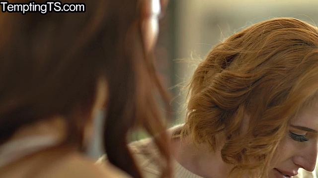 Petite cute TS babes fuck each other