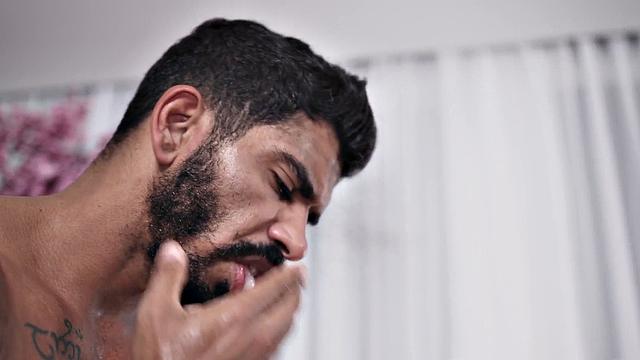 Real Hispanic twink gets barebacked and cum on his ass