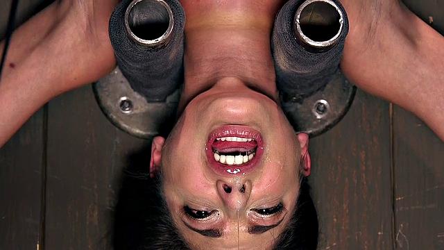 Watch as this kinky mistress dominates and vibrates her trimmed pussy with a toy